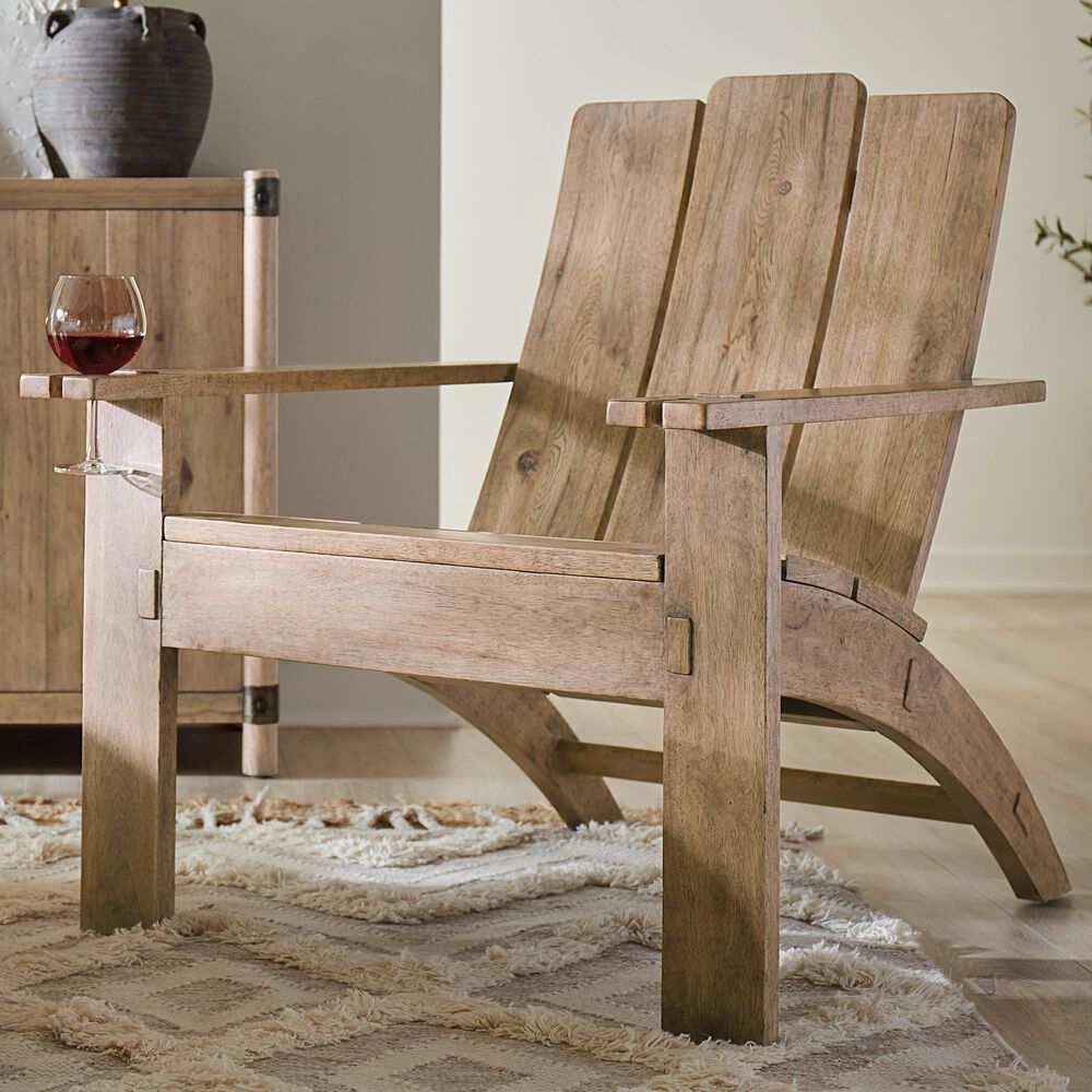 Hooker Furniture Vineyard Row Accent Chair in Beige, , large