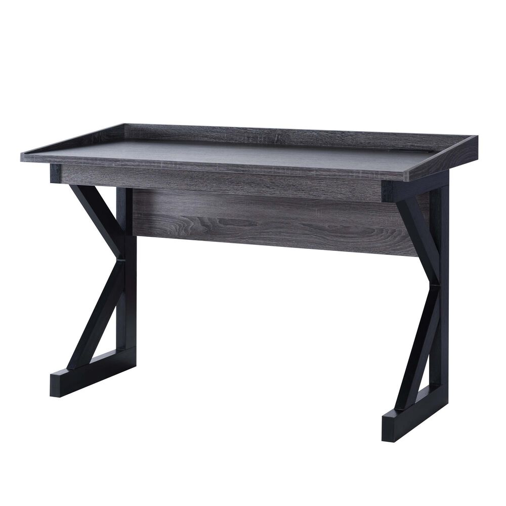 Global Movement Desk in Distressed Gray, , large