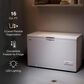 Whirlpool 16 Cu. Ft. Convertible Chest Freezer in White, , large