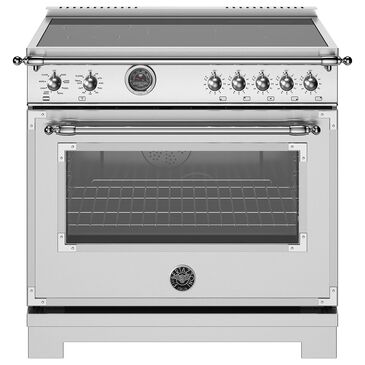 Bertazzoni Heritage 5.7 Cu. Ft. Freestanding Electric Range in Stainless Steel, , large