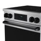 Thor Kitchen Gordon Ramsay 4.8 Cu. Ft. Professional Induction Range with Black Color Kit Assembly in Stainless Steel, , large