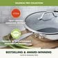 Green Pan Valencia Pro 12" Wok with Lid in Stainless Steel, , large