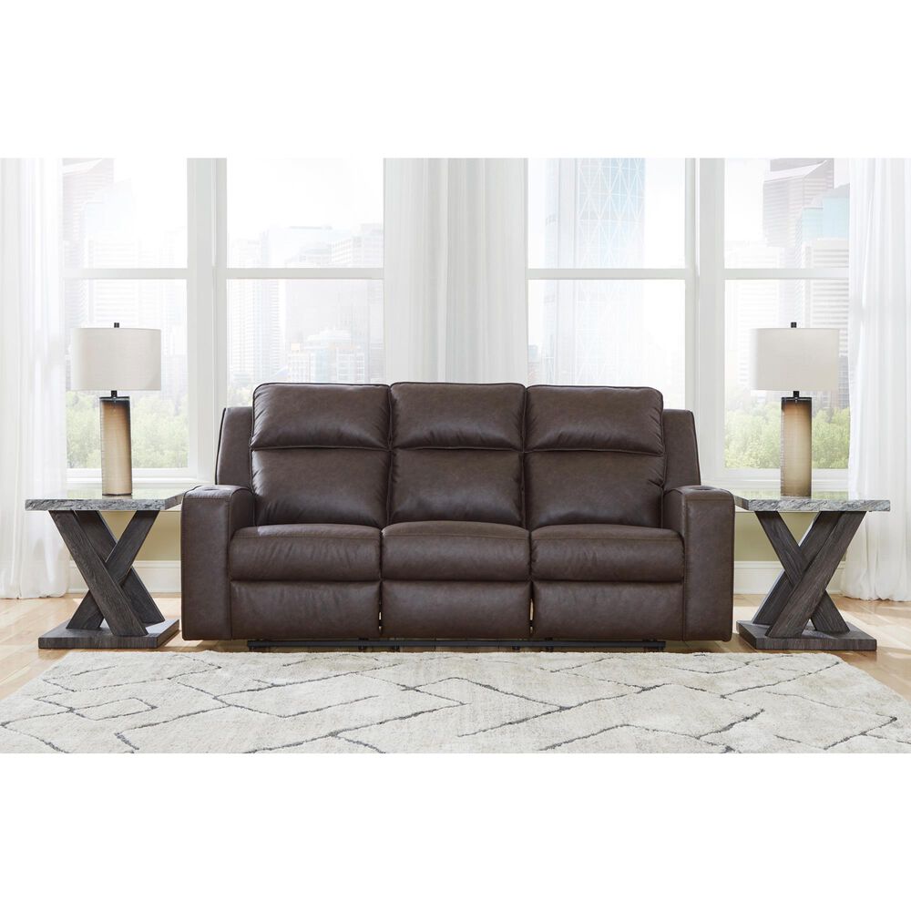 Ashley Lavenhorne Manual Sofa in Granite, , large