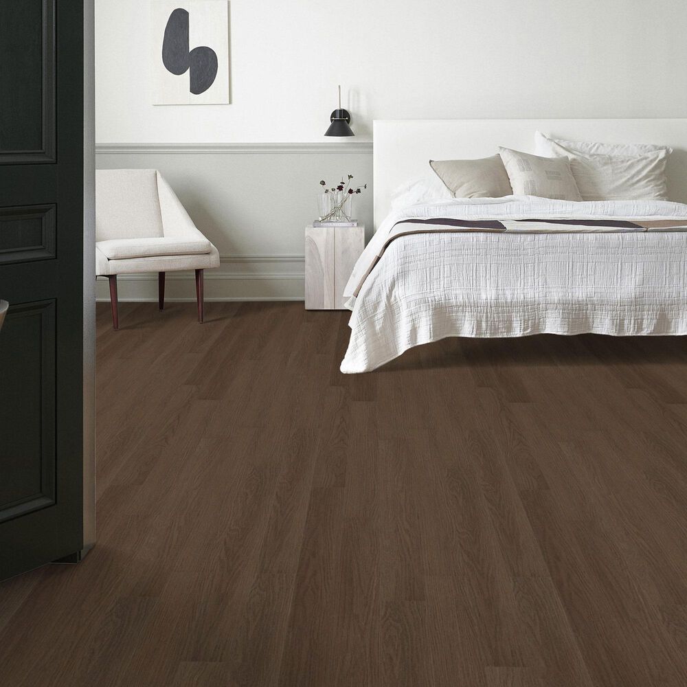 Shaw Floorte Chocolate Oak 5&quot; x 48&quot; Luxury Vinyl Plank, , large