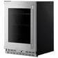 KitchenAid 5.2 Cu. Ft. Undercounter Refrigerator with Metallic Accents and Left Hinge in PrintShield Stainless Steel, , large
