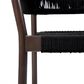 Blue River Doris Patio Dining Chair in Dark Eucalyptus and Black (Set of 2), , large