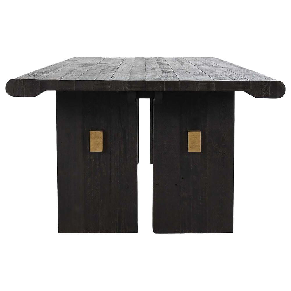 Classic Home Larson 96&quot; Dining Table in Black - Table Only, , large