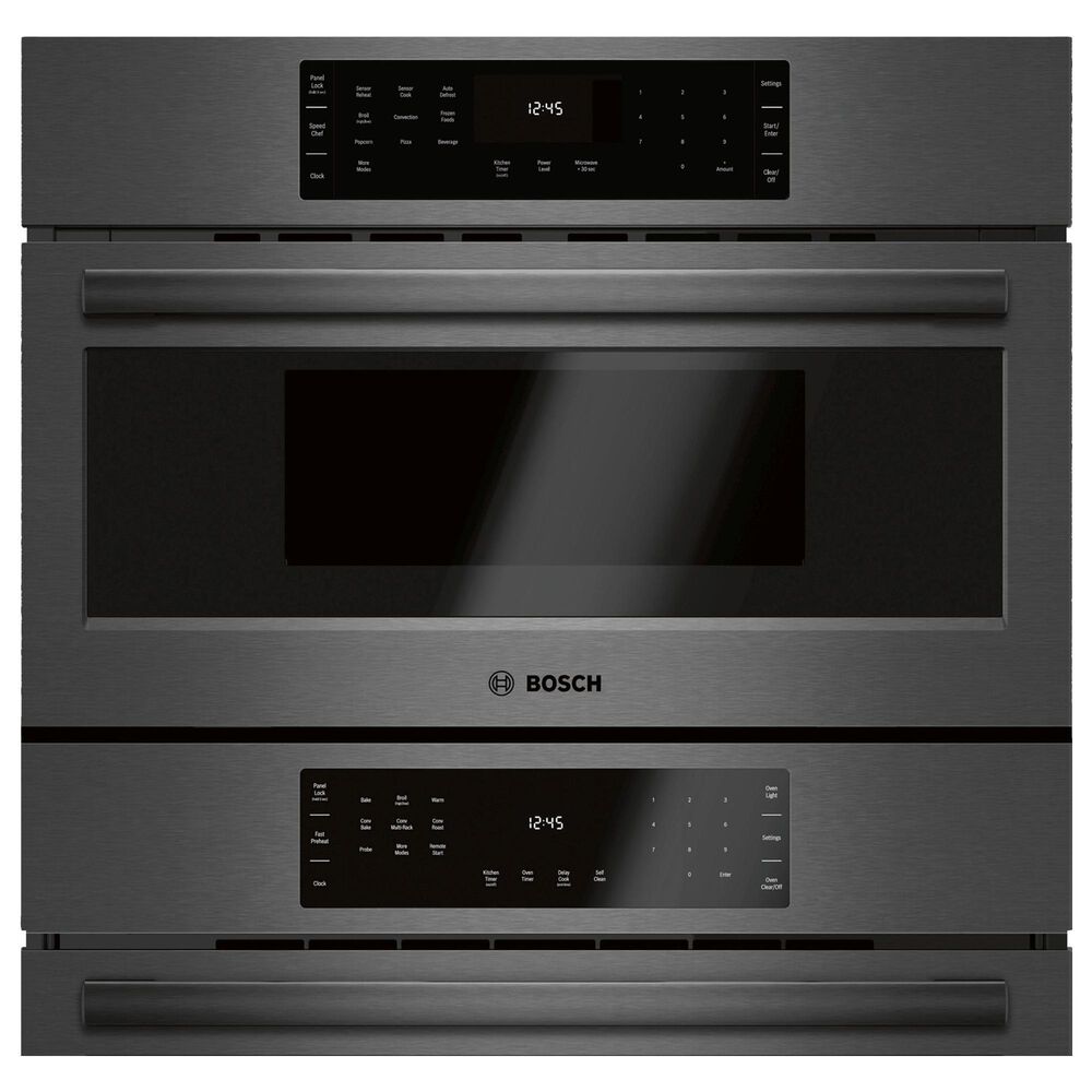Bosch 30&#39;&#39; Combination Oven in Black Stainless Steel, , large