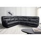 MotoMotion 6-Piece Leather Power Reclining Sectional with Power Headrest in Maverick Blackberry, , large
