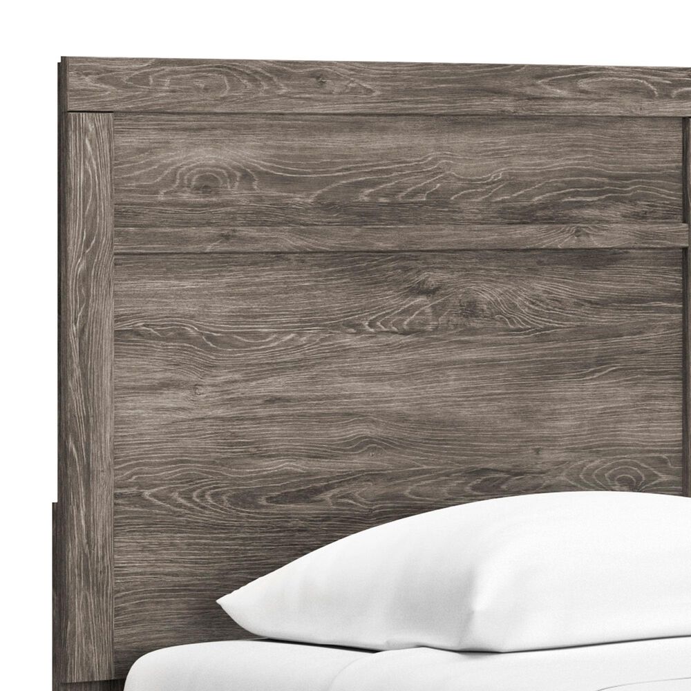Ashley Ralinksi Twin Panel Bed in Gray, , large