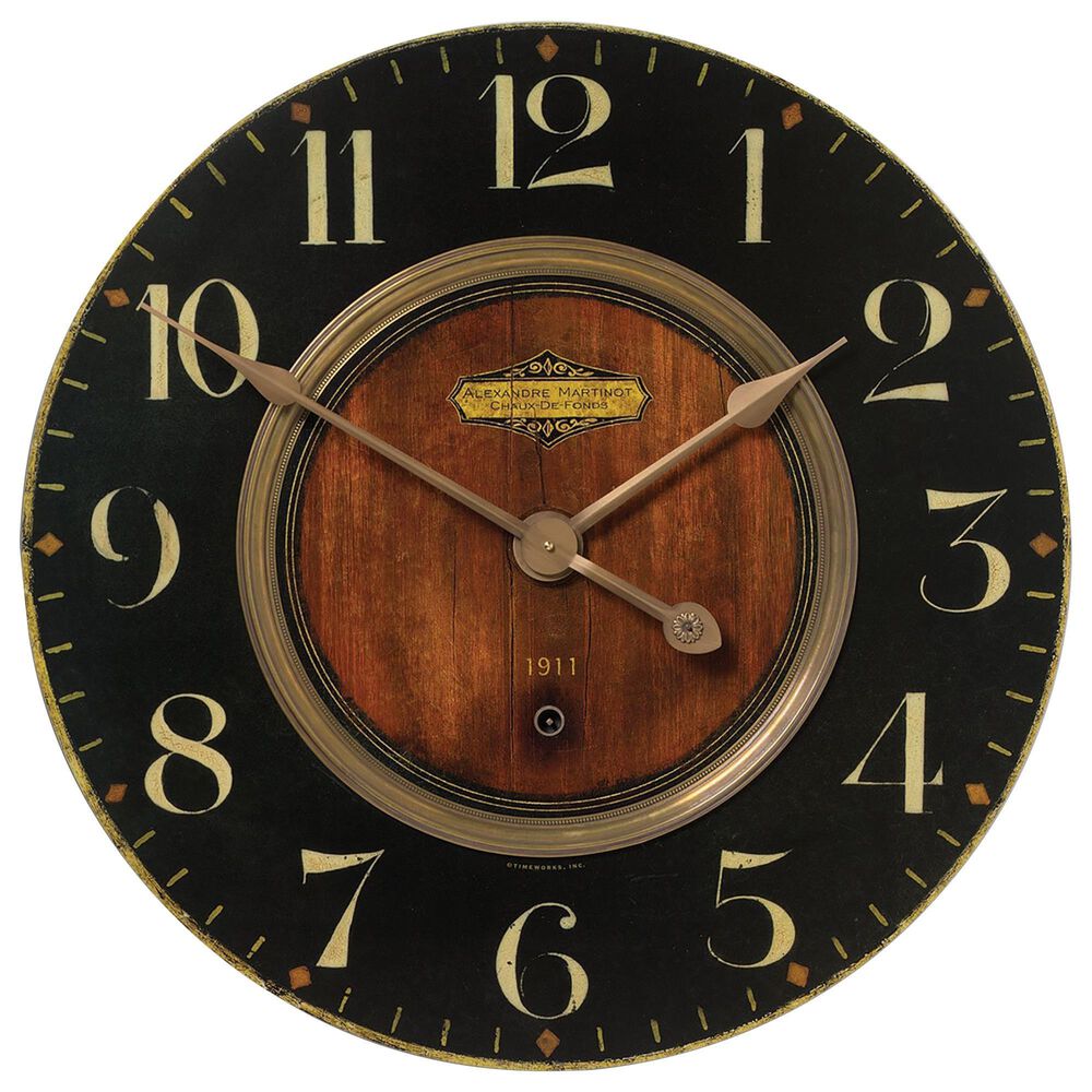 Uttermost Alexandre 23" Clock, , large