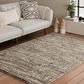 Central Oriental Oklahoma Prynn White Sand and Multicolorcolor 7"10" x 9"10" Area Rug, , large