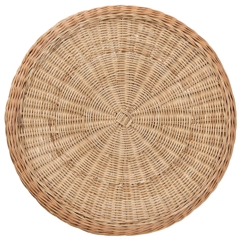 Baxton Studio Abbey Coffee Table in Natural Brown, , large