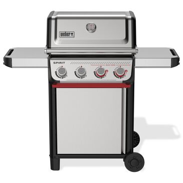 Weber Spirit S-425 4-Burner Liquid Propane Gas Grill in Stainless Steel, , large