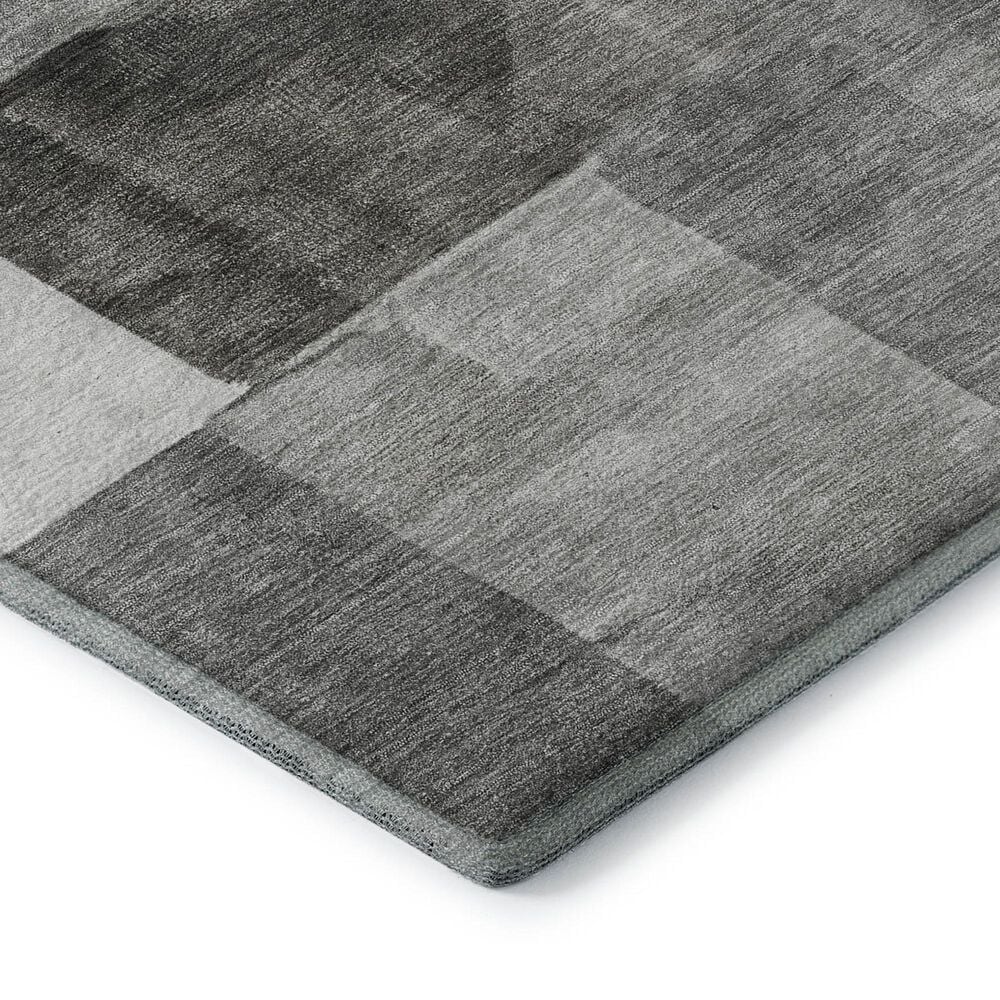 Dalyn Rug Company Neo NO15 2&#39;3&quot; x 7&#39;6&quot; Pewter Runner, , large