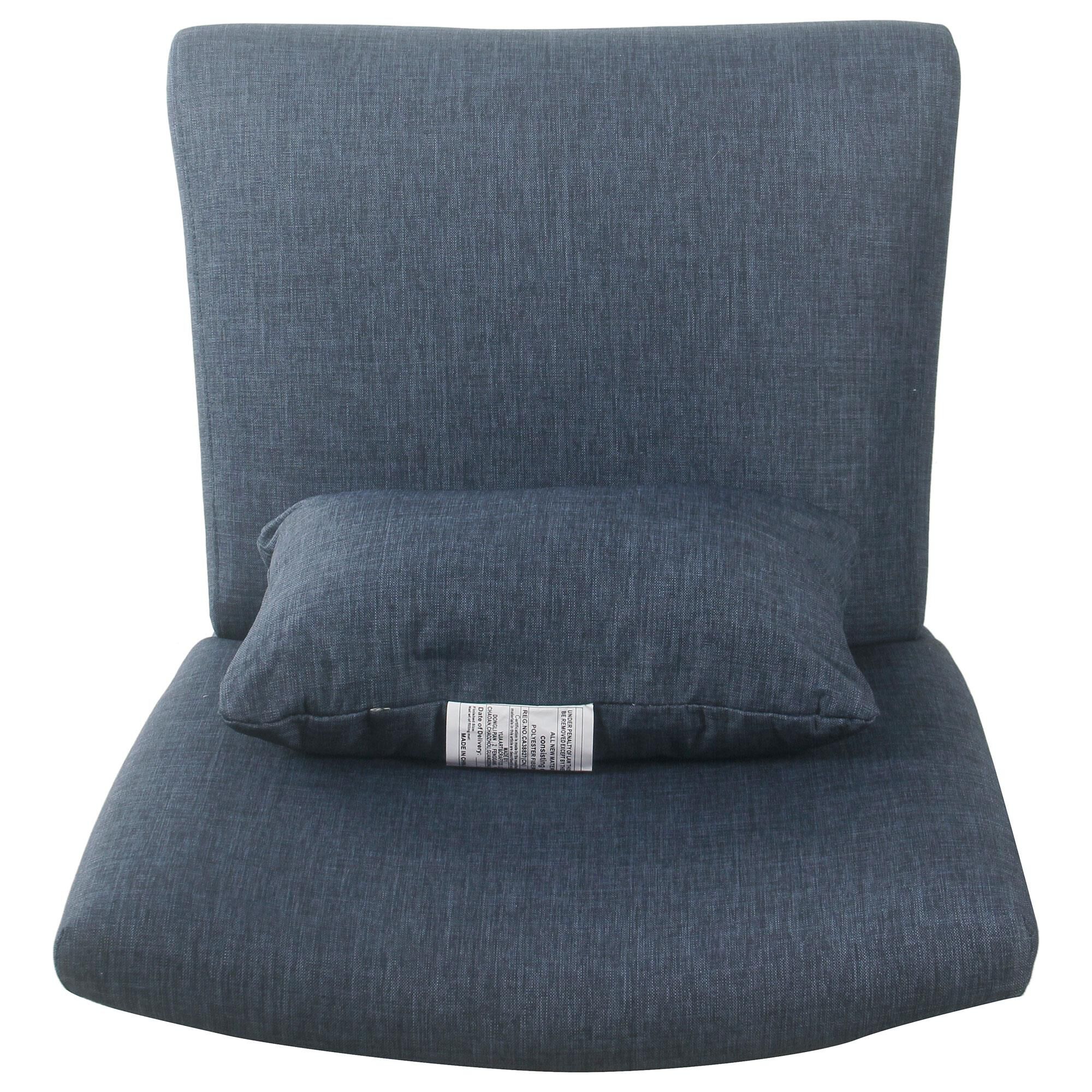 Homepop parker accent discount chair with pillow