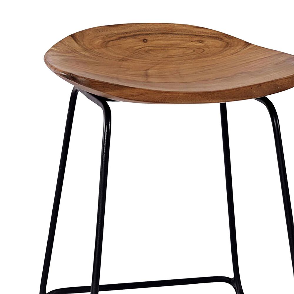 Waltham Nature&#39;s Edge Backless Counter Height Stool in Natural, , large