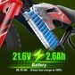 HOMLUX 200W 10-Mile Kids Electric Balance Motorcycle with LED Lights in Red, , large