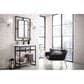 James Martin Vanities Boston 30" Rectangular Mirror in Matte Black, , large