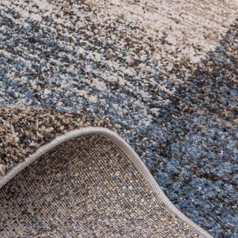 Central Oriental Structures Georgia Rain Mink and Dusk 9'10" x 12'10" Area Rug, , large