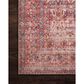 Loloi Loren LQ-05 2"6" x 7"6" Eggplant and Crimson Runner, , large