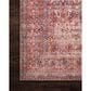 Loloi Loren LQ-05 2"6" x 7"6" Eggplant and Crimson Runner, , large