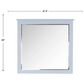 Archbold Furniture Company Portland Dresser Mirror in Bayside Blue, , large