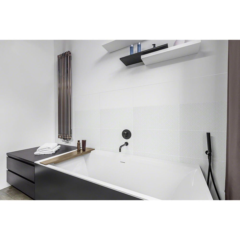 MS International Dymo White 12&quot; x 24&quot; Ceramic Tile, , large