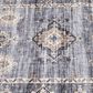 Central Oriental Rugease Velveteen Raquel Light Gray and Beige 2"3" x 6" Runner, , large