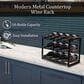 HOMLUX 3-Tier 12-Bottle Metal Countertop Wine Rack in Black, , large