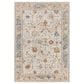 Surya Tuscany TUS-2330 Brown, Cream, Light Beige, Blue, Bright Yellow and Dusty Coral 12" x 15" Area Rug, , large