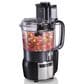 Hamilton Beach 12-Cup Stack and Snap Food Processor in Black and Stainless Steel, , large