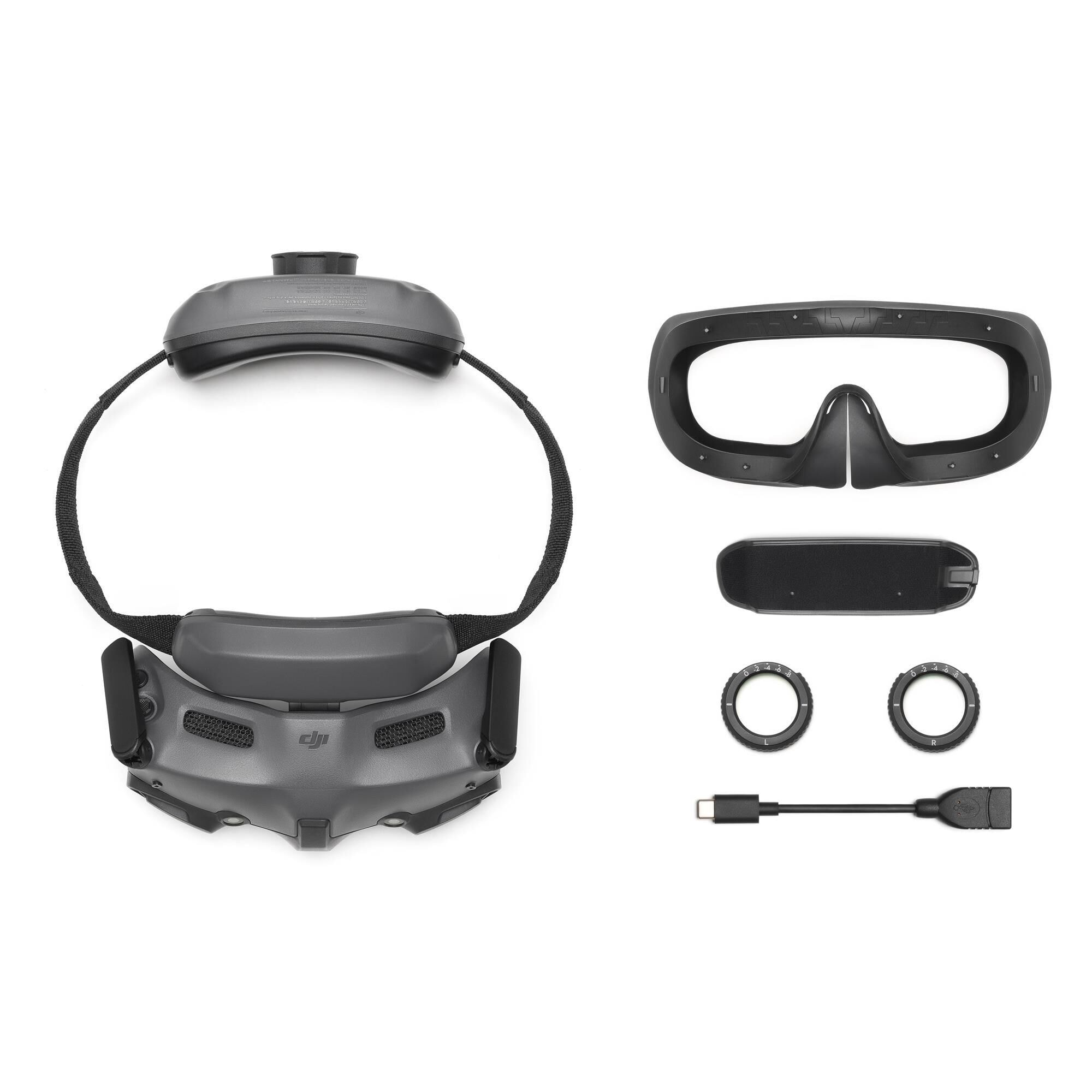 DJI Goggles 3 Augmented Reality for Avata 2 Drone in Black NFM