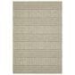 Oriental Weavers Tortuga TR02A 5"3" x 7"3" Beige and Black Area Rug, , large