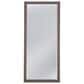 Bassett Mirror Company Juniper Floor Mirror in Silver, , large