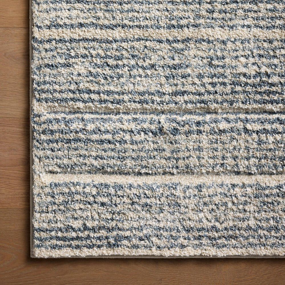 Loloi Silas 2&#39;7&quot; x 4&#39; Oatmeal and Blue Area Rug, , large