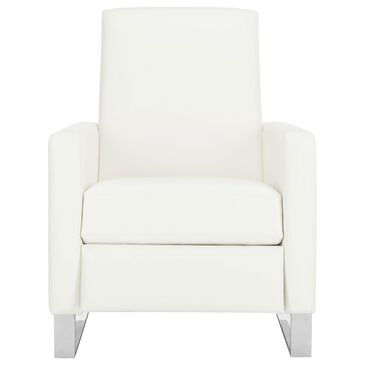 Safavieh Brenton Reclining Chair in White, , large
