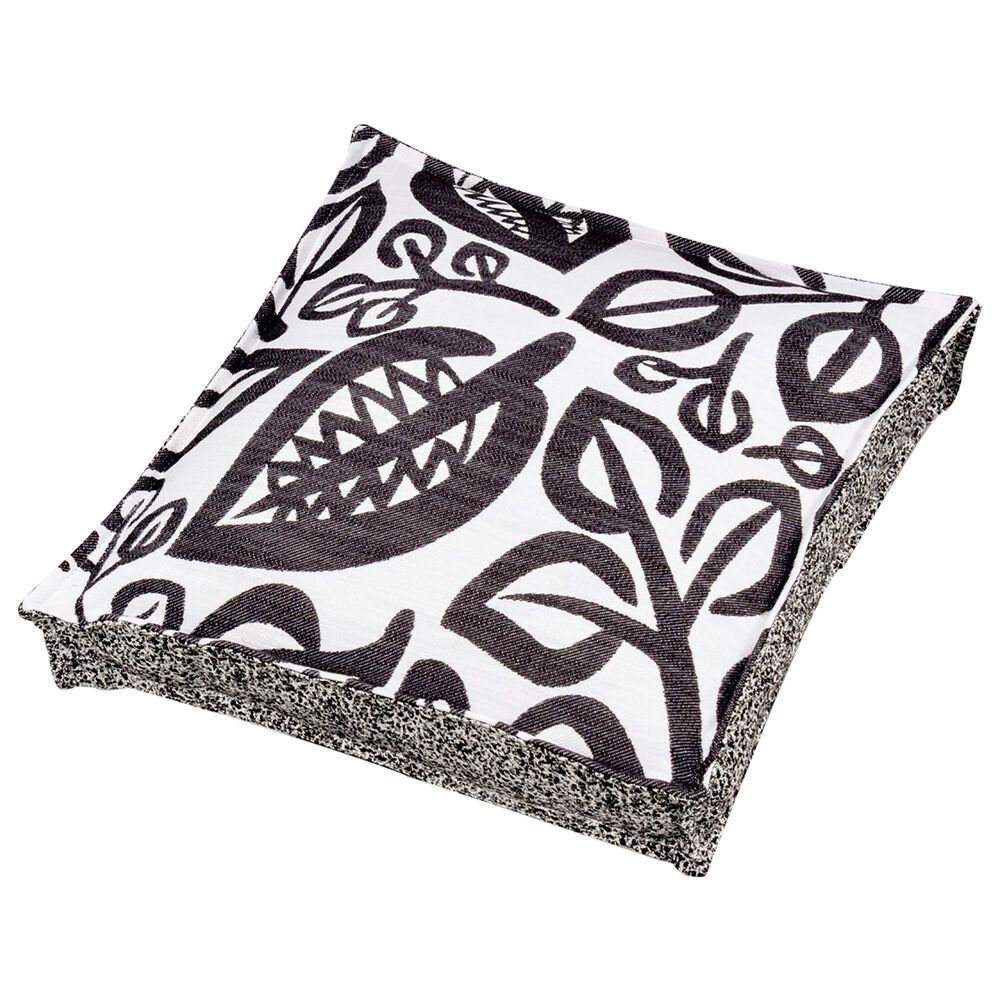 Vista Haus Zest 18&quot; x 18&quot; Box Throw Pillow in Domino, , large