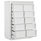 Millenium Chalanna 5-Piece California King Bedroom Set in White Lacquer, , large