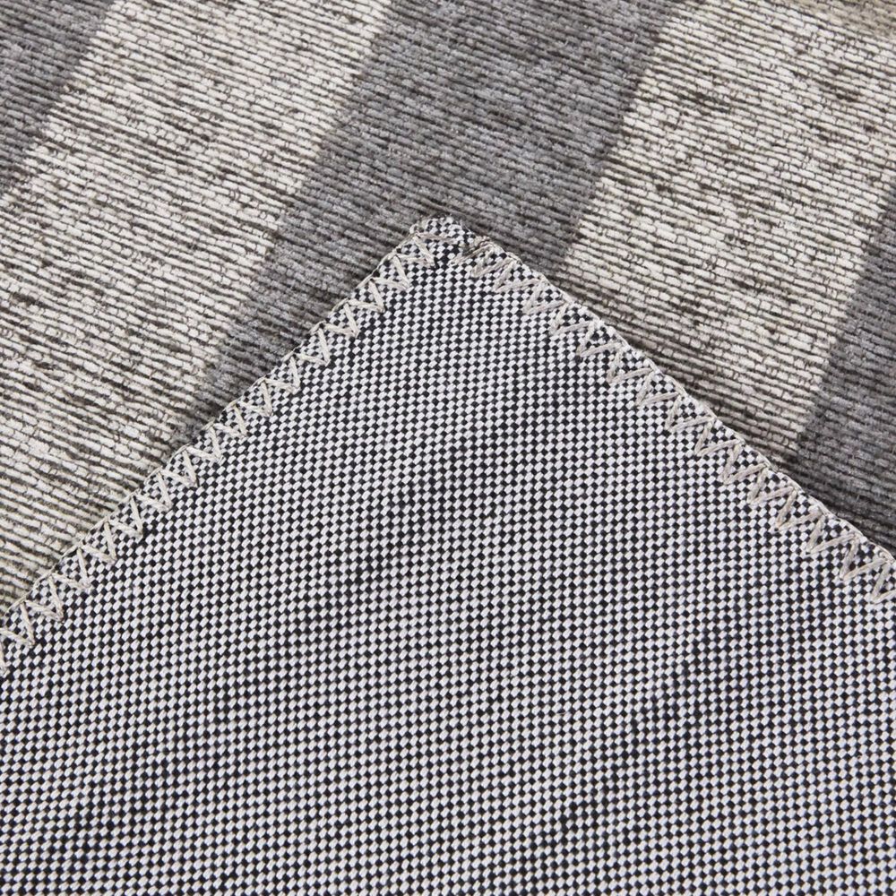Balta Rugs Lanceray Striped 5&#39;3&quot; x 7&#39; Grey Area Rug, , large