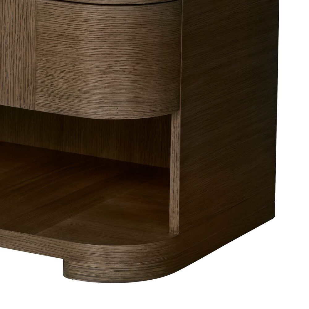 Century Furniture Carino 1 Drawer Nightstand in Cocoa, , large