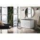 James Martin Vanities Athens 36" Single Bathroom Vanity in Glossy White with 3 cm Charcoal Soapstone Quartz Top and Rectangular Sink, , large