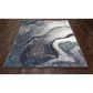 Art Carpet Titanium 5" x 7" Aqua Area Rug, , large