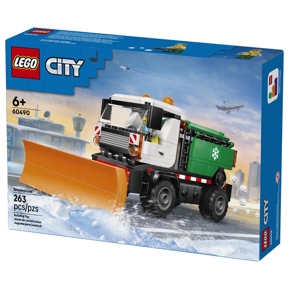 LEGO City Snowplow Building Set, , large