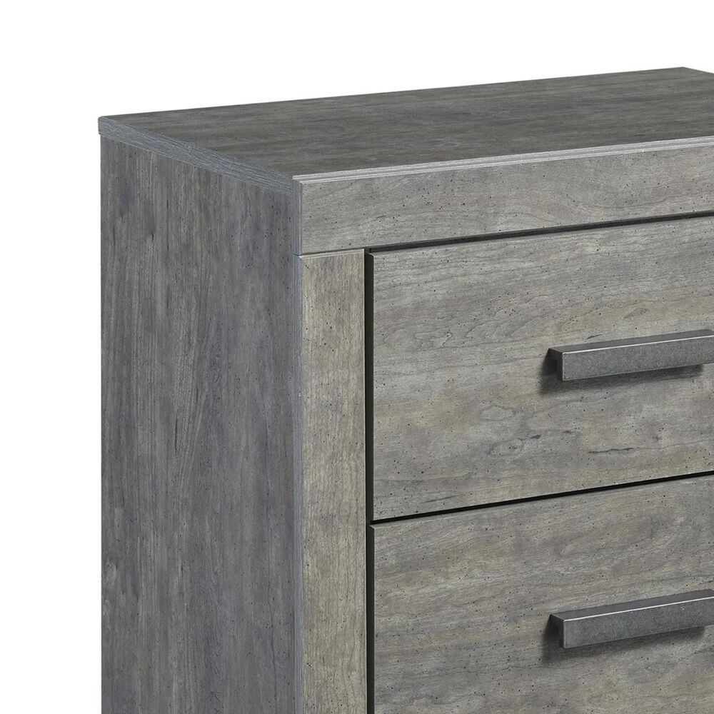 Signature Design by Ashley Culverbach 2 Drawer Nightstand in Driftwood Gray, , large
