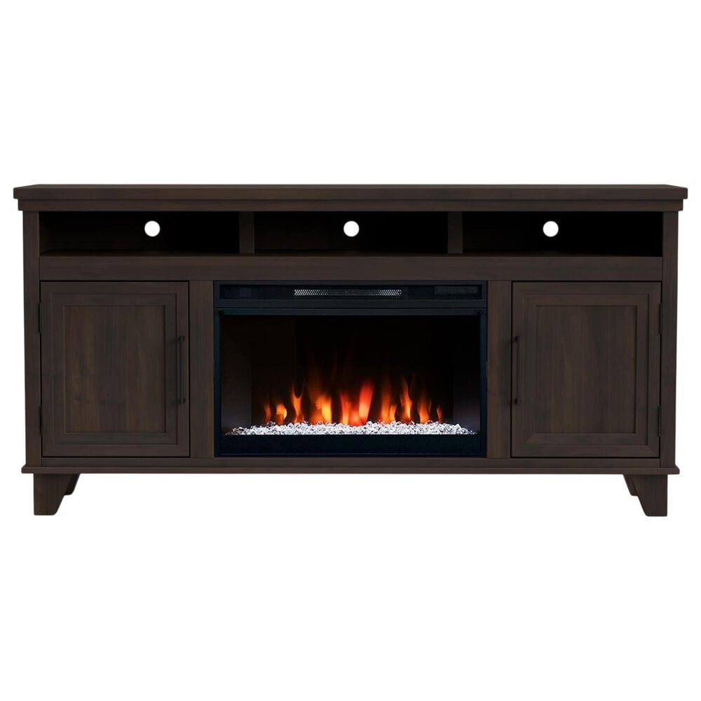 Legends Home Sonoma 64" Fireplace Console in Java, , large