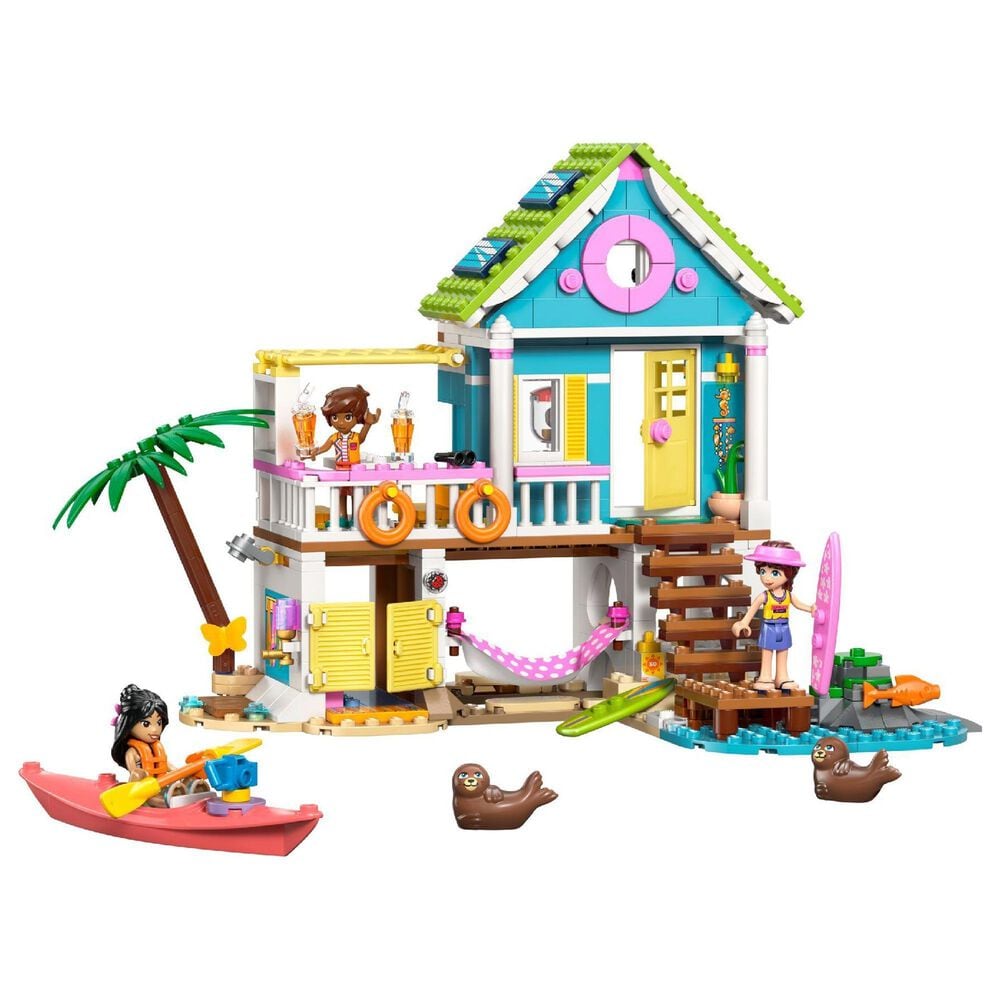 LEGO Friends Beach House with Seals Building Set, , large