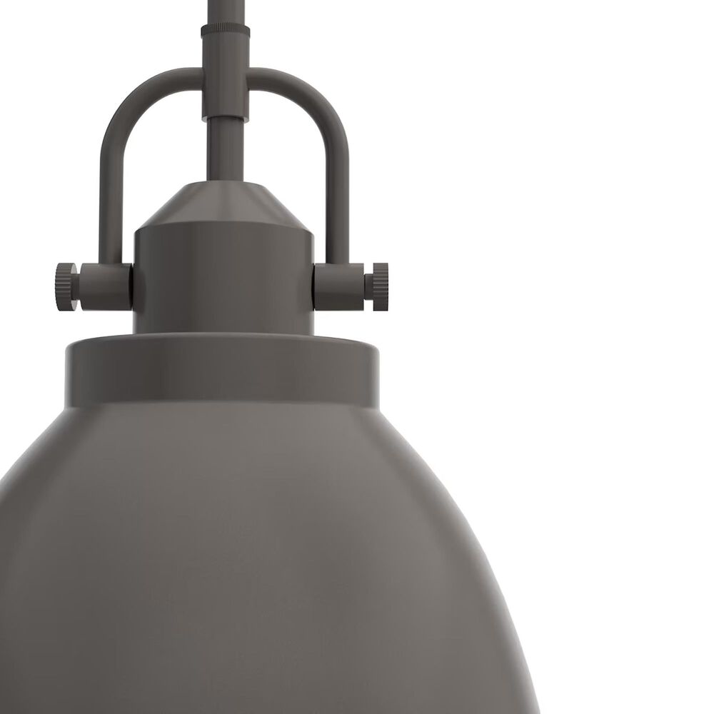 Hunter Bridgemoor 1-Light Pendant in Noble Bronze, , large