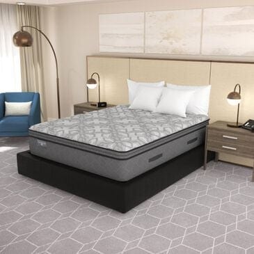 Sealy Hotel Plush Pillow Top Queen Mattress, , large