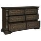Millenium Maylee 6-Drawer Dresser in Dark Brown, , large